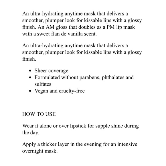 JLO BEAUTY Beso Balm Ultra-Hydrating Lip Mask - .27 oz NEW & SEALED - Picture 8 of 8